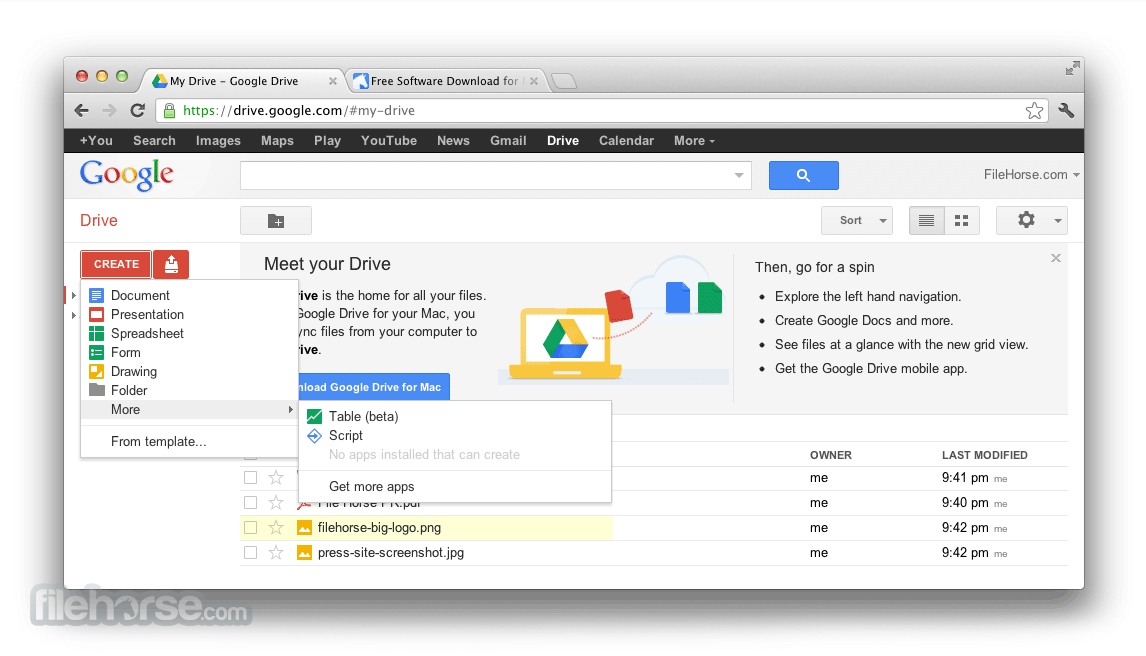 google suite download mac